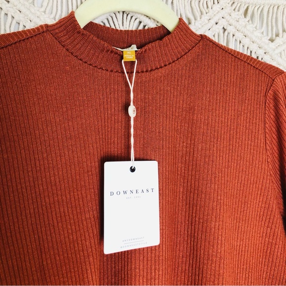 NWT Downeast Claire Ribbed Top - Picture 9 of 13